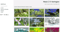 Desktop Screenshot of mariacrharrington.com