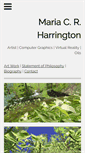Mobile Screenshot of mariacrharrington.com